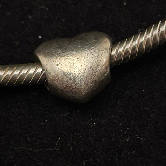 -authentic PANDORA sterling silver 925 Bracelet & 7 prices of charm - Picture 4 of 15